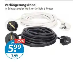 V Markt Verlängerungskabel Angebot