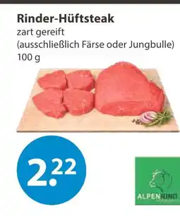 V Markt Alpenrind rinder-hüftsteak Angebot