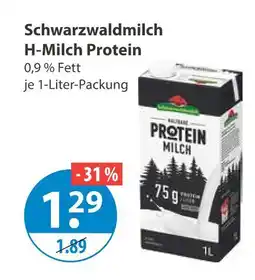 V Markt Schwarzwaldmilch h-milch protein Angebot