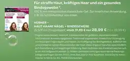 Vitalia Hübner haut haare nägel + bindegewebe Angebot