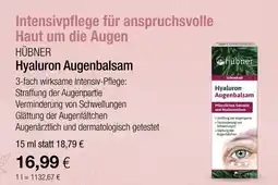 Vitalia Hübner hyaluron augenbalsam Angebot