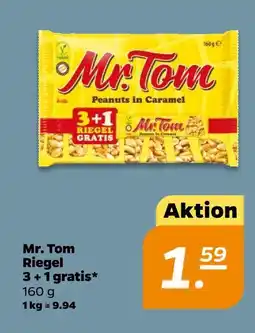 NETTO Mr. tom riegel 3 + 1 gratis Angebot