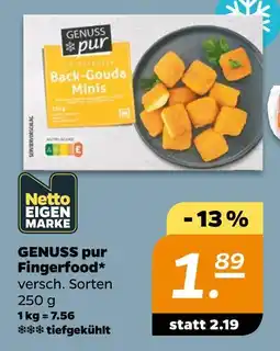 NETTO Netto eigenmarke genuss pur fingerfood Angebot