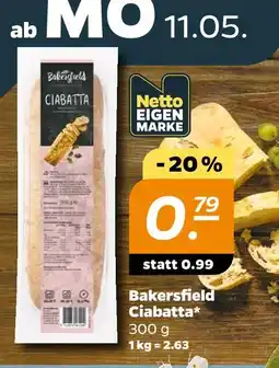 NETTO Netto eigenmarke bakersfield ciabatta Angebot