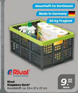 NETTO Rival klappbox korb Angebot