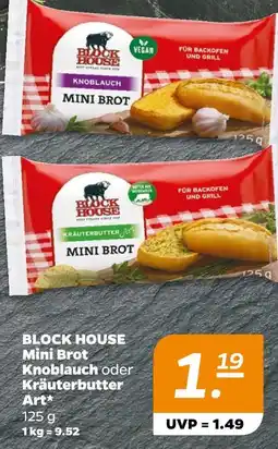 NETTO Block house mini brot Angebot