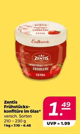 NETTO Zentis frühstücks-konfitüre Angebot