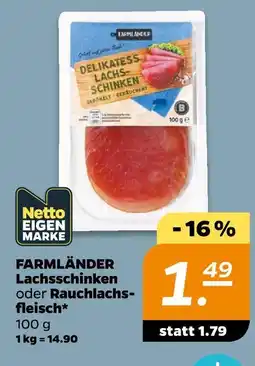 NETTO Farmländer lachsschinken Angebot