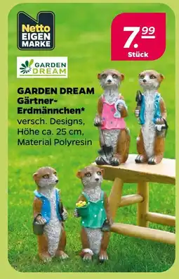 NETTO Netto eigenmarke garden dream gärtner-erdmännchen Angebot