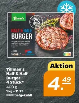 NETTO Tillman's half & half burger Angebot