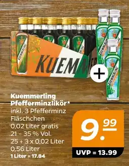 NETTO Kuemmerling pfefferminzlikör Angebot