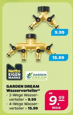 NETTO Garden dream wasserverteiler 2-wege Angebot
