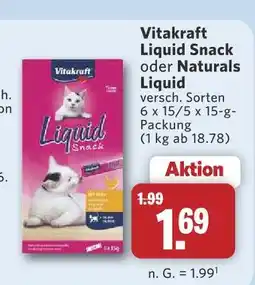 Combi Vitakraft liquid snack Angebot