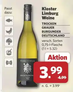 Combi Kloster limburg grauer burgunder trocken Angebot