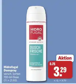 Combi Hidrofugal deospray Angebot