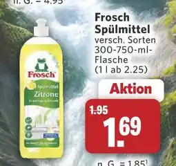 Combi Frosch spülmittel zitrone Angebot