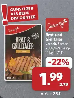 Combi Jeden tag brat- und grilltaler Angebot