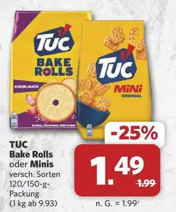 Combi Tuc bake rolls knoblauch Angebot