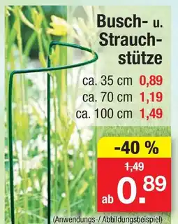 Zimmermann Busch- u. strauchstütze Angebot