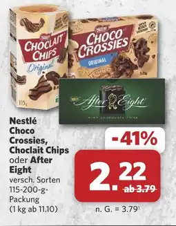 Combi Nestlé choco crossies Angebot