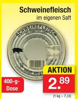 Zimmermann Schweinefleisch im eigenen saft Angebot