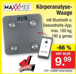 Zimmermann Maxxmee körperanalyse-waage Angebot