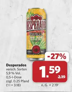 Combi Desperados original Angebot