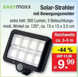 Zimmermann Easymaxx solar-strahler mit bewegungsmelder Angebot