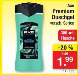 Zimmermann Axe premium duschgel Angebot