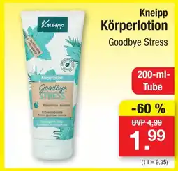 Zimmermann Kneipp körperlotion Angebot