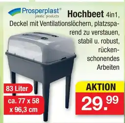 Zimmermann Prosperplast hochbeet 4in1 Angebot