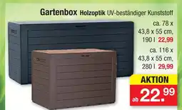 Zimmermann Gartenbox holzoptik Angebot