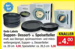 Zimmermann Geda labels suppen- und dessertteller Angebot