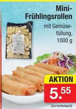 Zimmermann Mini-frühlingsrollen Angebot