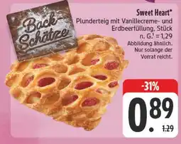 Edeka Back schätze sweet heart Angebot