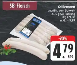 Edeka Grillbratwurst Angebot