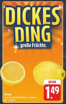 Edeka Zitrone Angebot
