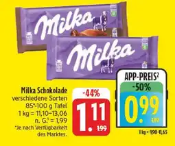 Edeka Milka schokolade Angebot
