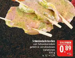 Marktkauf Schweinelachstaschen Angebot