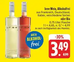 Edeka Bree wein alkoholfrei Angebot