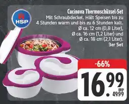 Edeka Hsp cucinova thermoschüssel-set Angebot