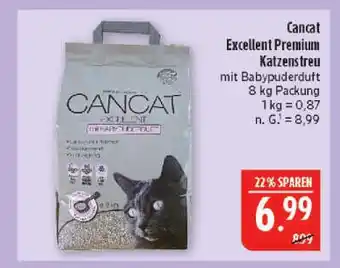 Marktkauf Cancat excellent premium katzenstreu Angebot