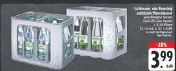 Edeka Lichtenauer natürliches mineralwasser Angebot