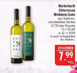 Marktkauf Wackerbarth elbterrassen weißwein cuvée Angebot