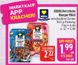 Marktkauf Edeka herzstücke knusper müsli Angebot