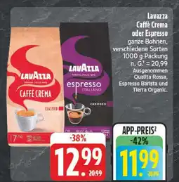 Edeka Lavazza caffe crema Angebot