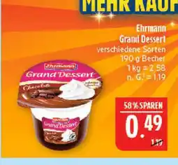 Marktkauf Ehrmann grand dessert Angebot