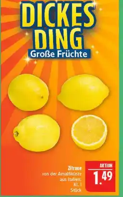 Marktkauf Zitrone Angebot