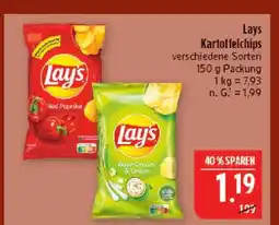Marktkauf Lays kartoffelchips red paprika Angebot