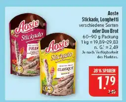 Marktkauf Aoste stickado pikant Angebot